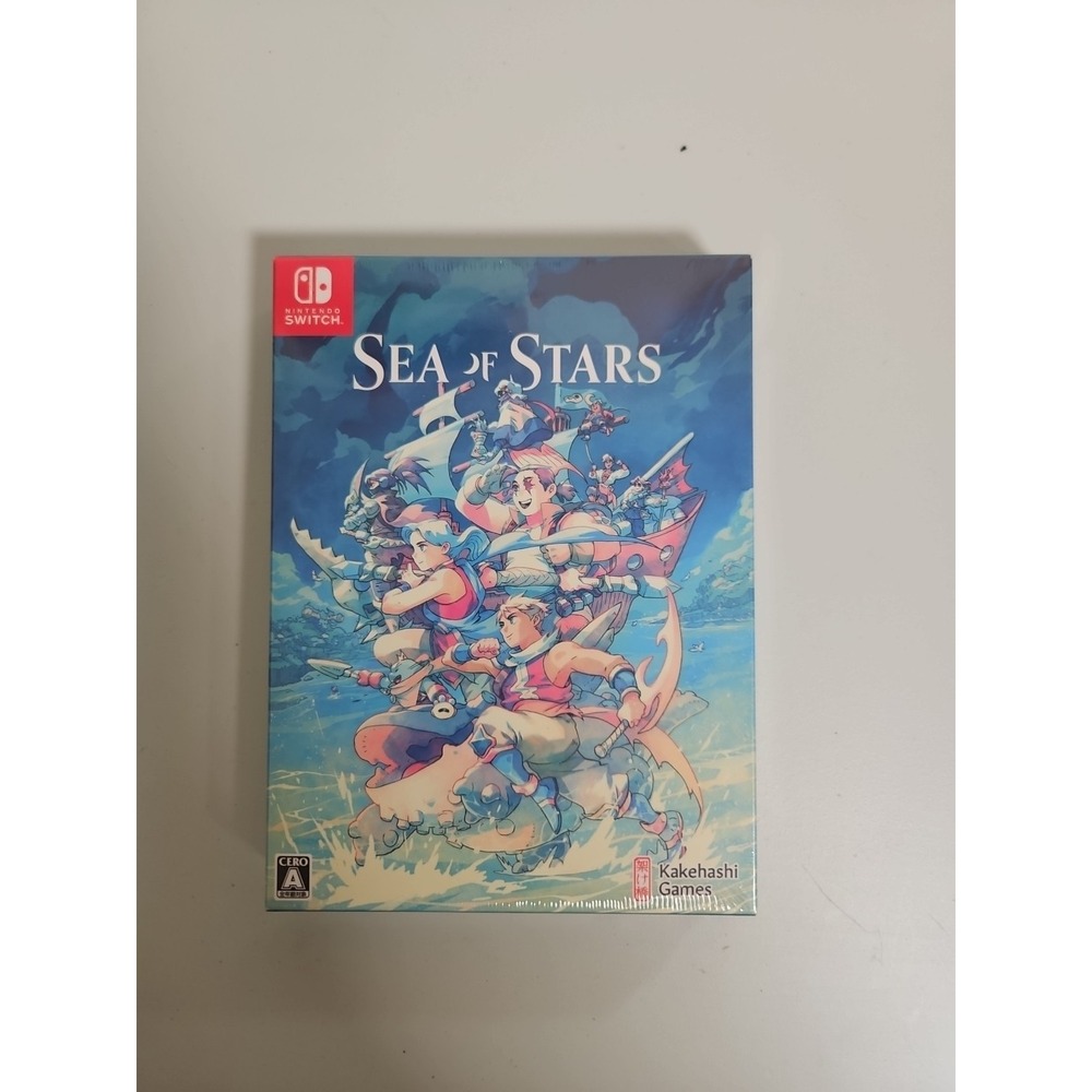 NEW‎ SEA OF STARS Soundtrack CD  Sticker Nintendo Switch Game Multi-Language CIB
